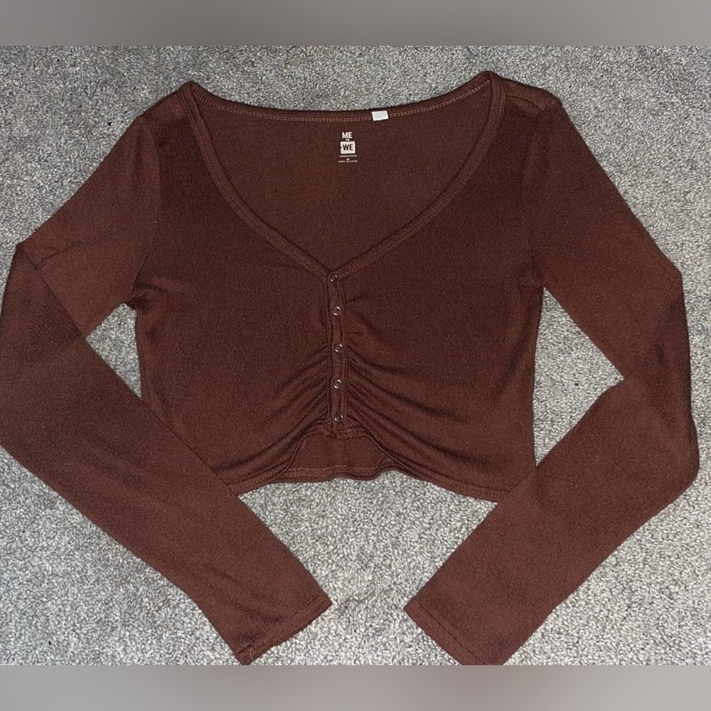 Women’s Pacsun crop long sleeve shirt